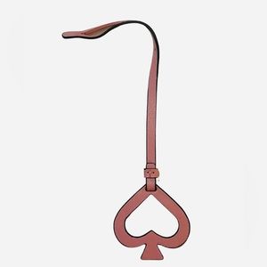 Kate Spade Leather Bag Charm Accessory (Light Pink)